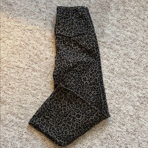 Boutique Leopard Print Jeans
